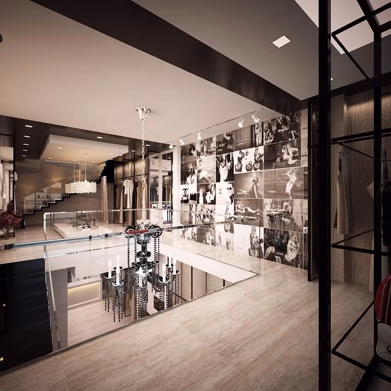 Đây sẽ là showroom chuyên về các mặt hàng thời trang xa xỉ, đẳng cấp.