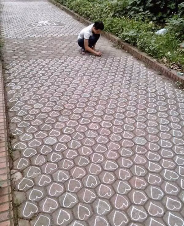 Khi thanh niên tỏ tình.