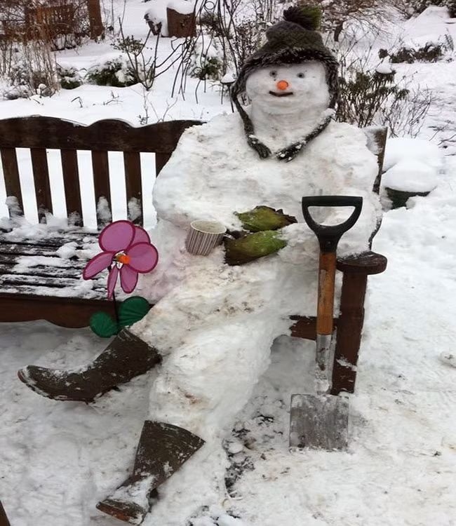 Ngồi nghỉ giải lao.