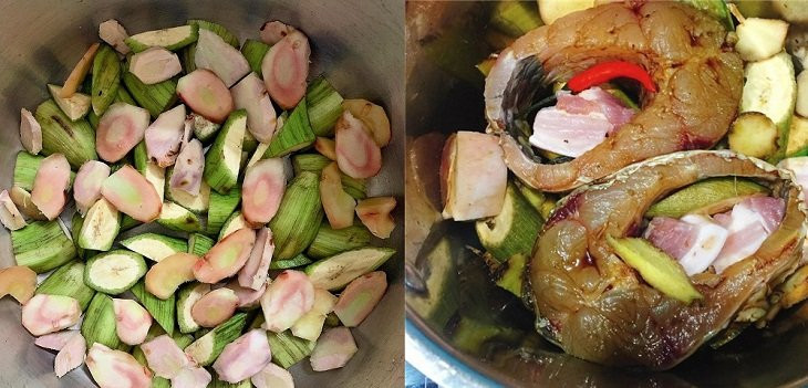 Cách kho cá với chuối xanh thơm ngon, chuẩn vị lại không lo bị tanh Cach kho ca voi chuoi xanh thom ngon, chuan vi lai khong lo bi tanh