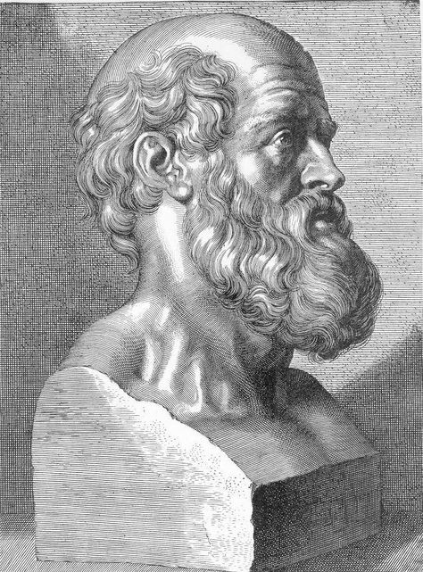 Các bác sĩ nổi tiếng của Hy Lạp và La Mã như Hippocrates và Galen cho rằng, cơ thể của con người chứa đựng 4 thể dịch là máu, mật đen, mật vàng và niêm dịch - tương ứng với 4 nguyên tố cơ bản cấu thành vũ trụ là không khí, đất, lửa và nước.