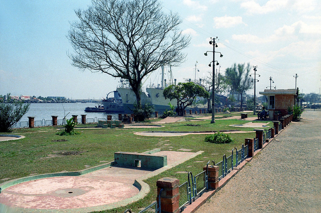 Công viên Bến Bạch Đằng, thập niên 1960.