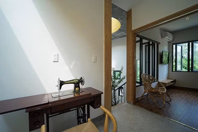 Góc làm việc nhiều ánh sáng và thoáng đáng.