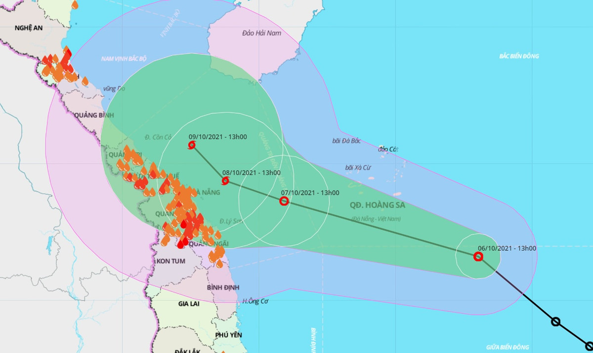Mien Trung du kien so tan gan 300.000 nguoi tranh mua lu