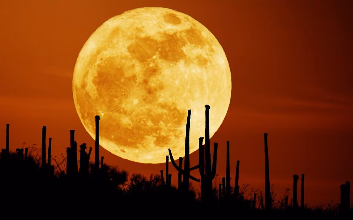 Vậy siêu trăng là gì? Siêu trăng là khái niệm để chỉ Mặt trăng nằm ở vị trí gần Trái đất nhất trong một quỹ đạo của nó quanh Trái đất.