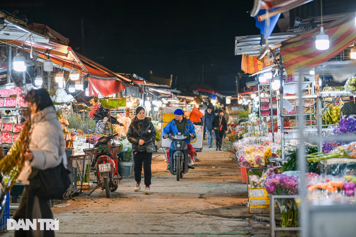 Tới chợ, du khách được chiêm ngưỡng những sắc màu rực rỡ khác nhau từ những sạp hoa đầy màu sắc với hàng trăm loài hoa.