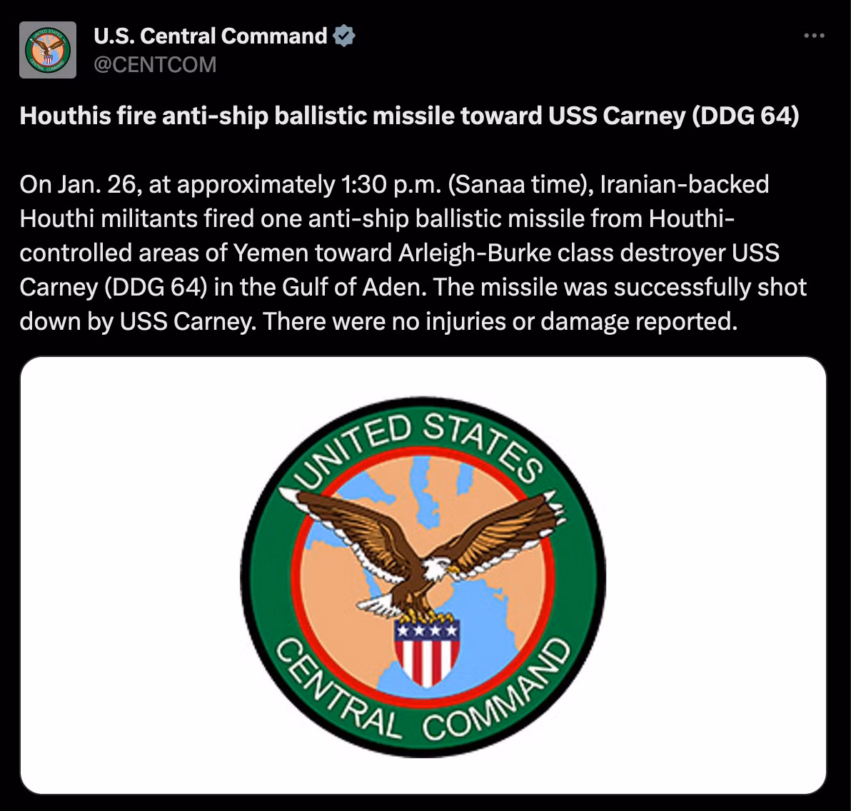 Tau chien Anh, My bi luc luong Houthi tan cong-Hinh-2