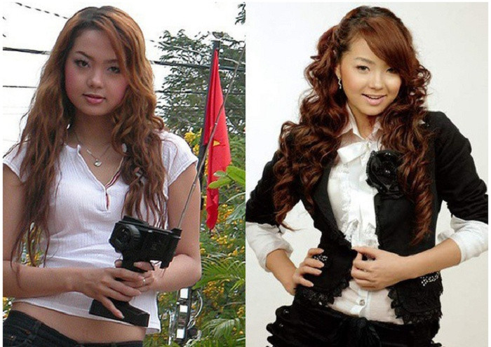 Thực tế, giọng ca của "Yêu lầm anh" đã có quá trình "lột xác", từ nữ ca sĩ có phần mũm mĩm trong bộ phim "Gọi giấc mơ về" (2006) và từ đây, cô được đặt biệt danh là "bé heo"