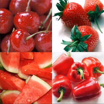 Tiêu thụ các loại trái cây màu đỏ chứa beta-carotene và carotenoid có tác dụng giảm nguy cơ u tuyến (polyp lành tính) mà hầu hết ung thư ruột kết bắt đầu từ đó.