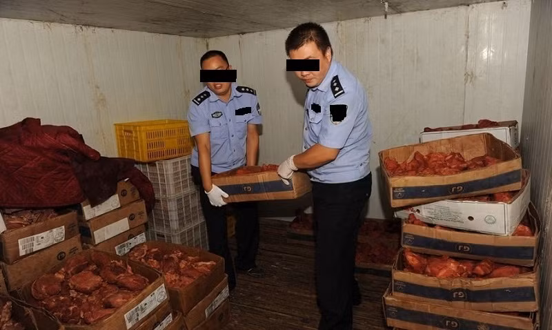 Đa số không còn tươi và không hề được giữ vệ sinh.