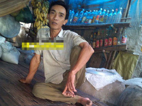 Anh Nguyễn Hoàng Mượn, Trưởng công an ấp Thăm Trơi B.