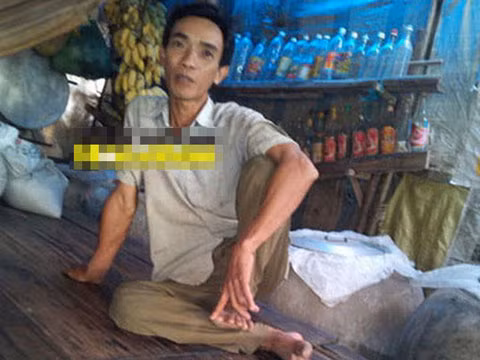 Anh Nguyễn Hoàng Mượn, Trưởng công an ấp Thăm Trơi B.