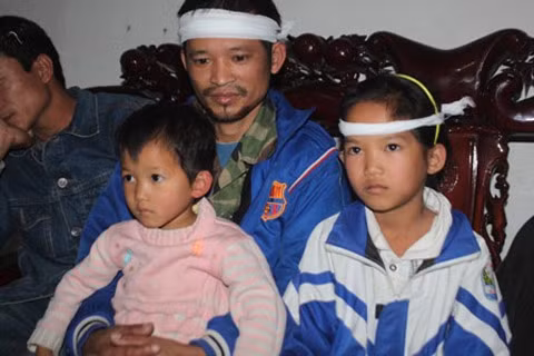 Anh Lai đoàn tụ cùng gia đình.