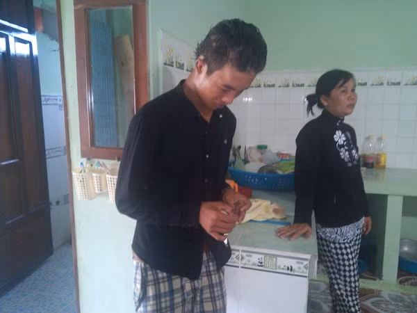 Hào Anh nhận lỗi trước mẹ và mọi người, hứa không bao giờ tái phạm.