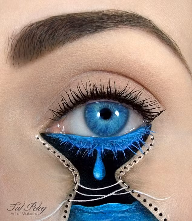 Bức tranh được lấy cảm hứng từ một cuốn tiểu thuyết, nó dùng để miêu tả câu 'It is such a secret place, the land of tears...'