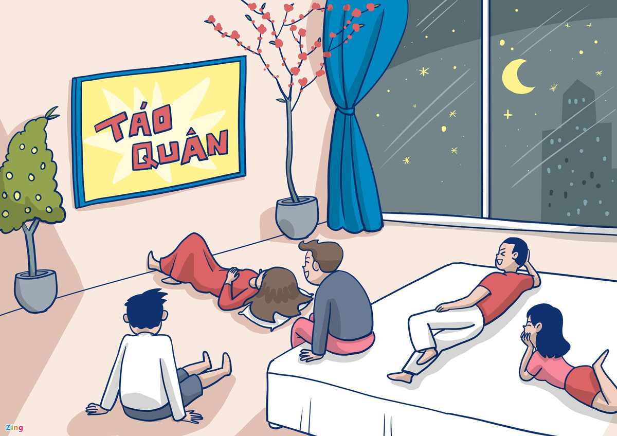  Tết thức đêm mà không lo bị mắng: Công việc bận rộn khiến giấc ngủ là điều quý giá của mọi người trẻ. Nhưng vào ngày Tết, bạn tha hồ thức xuyên đêm mà không lo phải dậy sớm vào hôm sau, hay bị bố mẹ mắng vì sinh hoạt không điều độ. Sau một năm học tập, lao động vất vả, bạn có quyền được nuông chiều bản thân, thư giãn và giải trí theo cách thoải mái nhất.