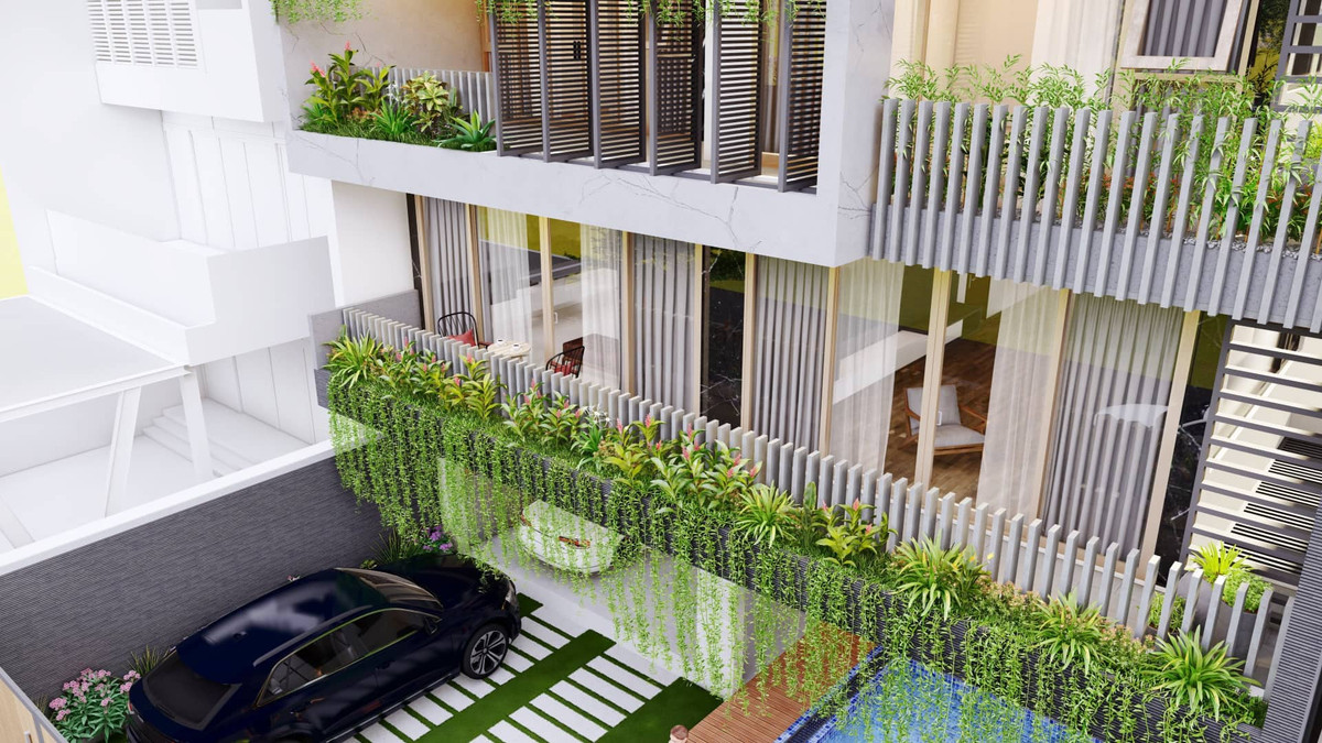 Biet thu pho dep nuc long, gio troi thong suot-Hinh-2