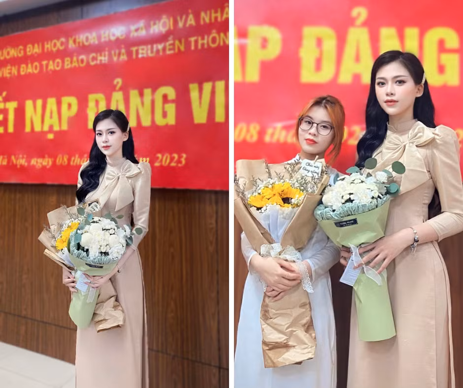 Dấu ấn đặc biệt nhất của Thu trong thời gian ngồi trên ghế giảng đường trường là khi trở thành Đảng viên. Niềm tự hào lớn của bản thân em và gia đình, cũng là dấu mốc cho những nỗ lực trong nhiều năm của bản thân. Ước mơ trở thành nhà báo chuyên nghiệp nên Hà Thu luôn đặt mục tiêu cố gắng nhiều hơn trong hành trình sắp tới.