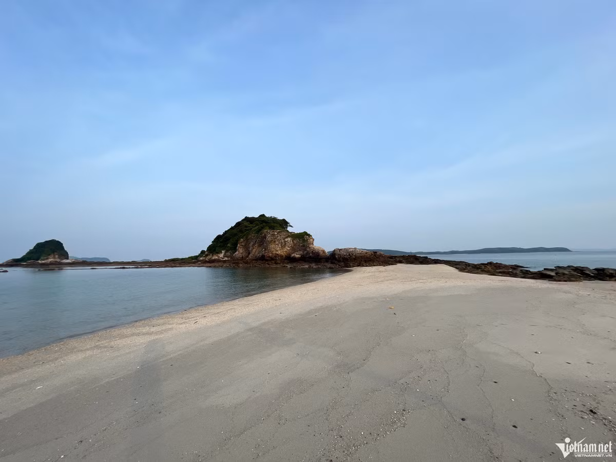 Dù có diện tích không lớn, nhưng Hòn 7 sao được thiên nhiên ban tặng cho địa hình độc đáo và tài nguyên đa dạng. Trên những triền núi và giữa những bãi cát, vào mùa hè, hoa sim nở tím ngắt và những cây phong ba trổ bông trắng tinh, tạo nên khung cảnh đẹp ngẩn ngơ.