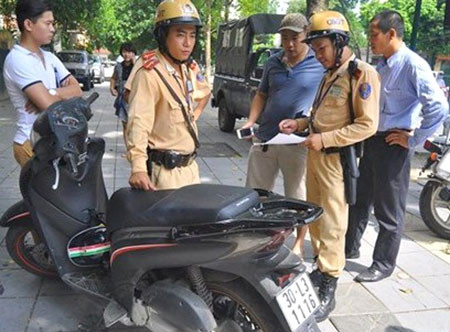 Chiếc xe được trả lại cho chủ cũ sau ba năm mất tích.