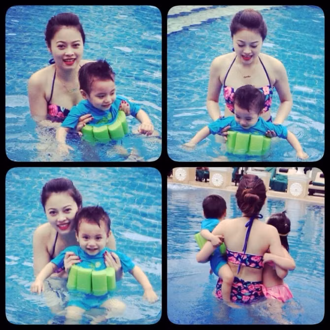 Bích Hằng năm nay đã 30 tuổi, có hai con ngoan ngoãn, đáng yêu và một gia đình hạnh phúc với chồng là Đăng Nguyên – em trai ca sĩ Đăng Khôi và từng là hot boy Hà thành.