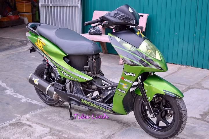 Xe mang phong cách "hổ báo" sau khi được độ lại điêu luyện. Ảnh: Tiêu Linh.