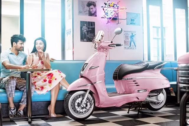 Xe tay ga Peugeot Django mới.