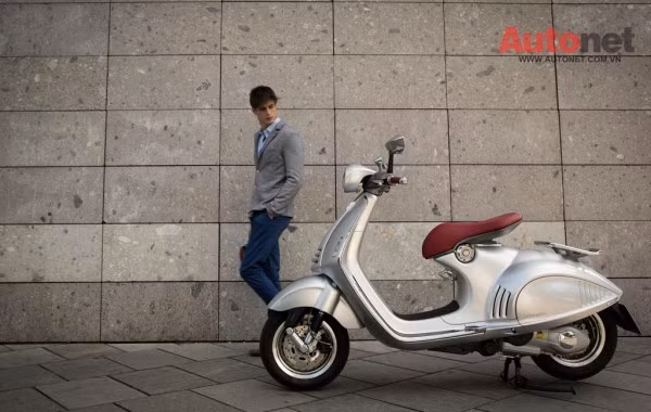 Kiểu dáng kinh điển của Vespa đã trở thành một biểu tượng văn hoá Ý.