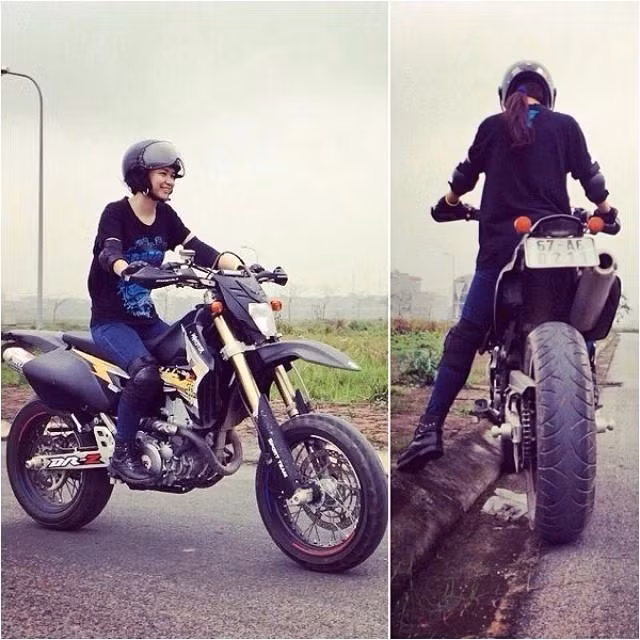 Nguyễn Nam Phương sinh năm 1992 ở Hà Nội có biệt danh Chip Bom, là một cô nàng cá tính, rất yêu thích xe côn tay và đam mê nghệ thuật biểu diễn mô tô mạo hiểm.