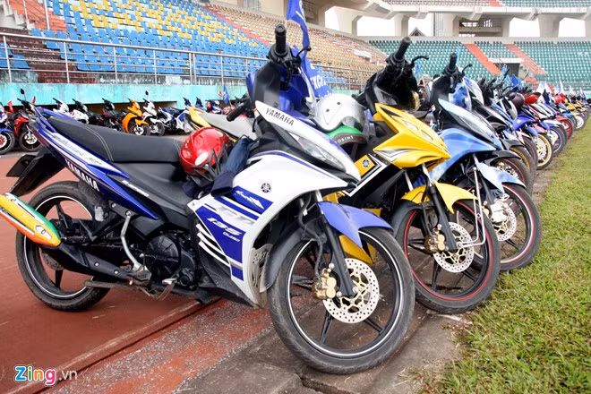 Không chỉ ở miền Bắc, còn có nhiều câu lạc bộ Exciter khác ở miền trung và miền Nam.