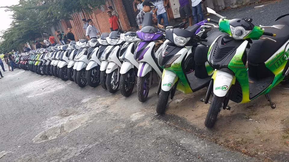 Dàn SH cực ngầu của Sài Gòn SH Club. Dàn SH cực ngầu của Sài Gòn SH Club.