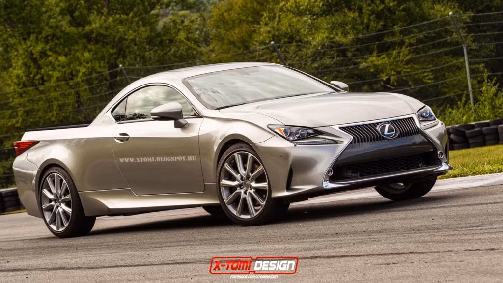 Lexus RC350 có thể là mẫu xe bán tải lạ đời nhất.