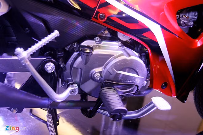 Xe sử dụng động cơ 4 thì, dung tích 110 phân khối, làm mát bằng không khí.