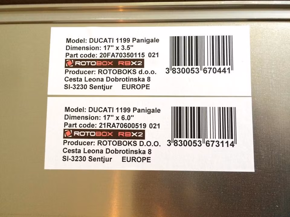 Mâm RotoBox được thiết kế và sản xuất theo tiêu chuẩn an toàn của JW SAFETY: JWL dotE Certification.