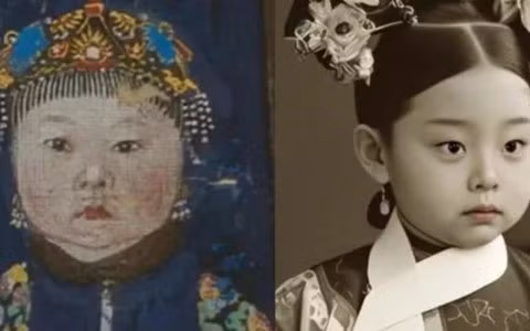 Công chúa Hòa Hiếu sinh vào Mùng 3 Tết của năm thứ 40 triều Càn Long tại Dực Khôn cung. Khi Đôn Phi Uông thị mang thai nàng, bà lập tức được tấn phong làm Phi Lễ với buổi lễ sắc phong diễn ra chỉ sau 2 tháng.