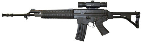 Pindad SS2 V4 dùng cho lực lượng đặc nhiệm Indonesia.