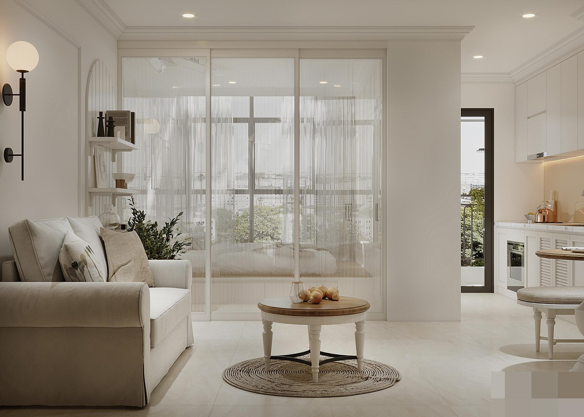 Khong gian tan co dien trong can ho nho, ai cung thang thot vi dep-Hinh-7