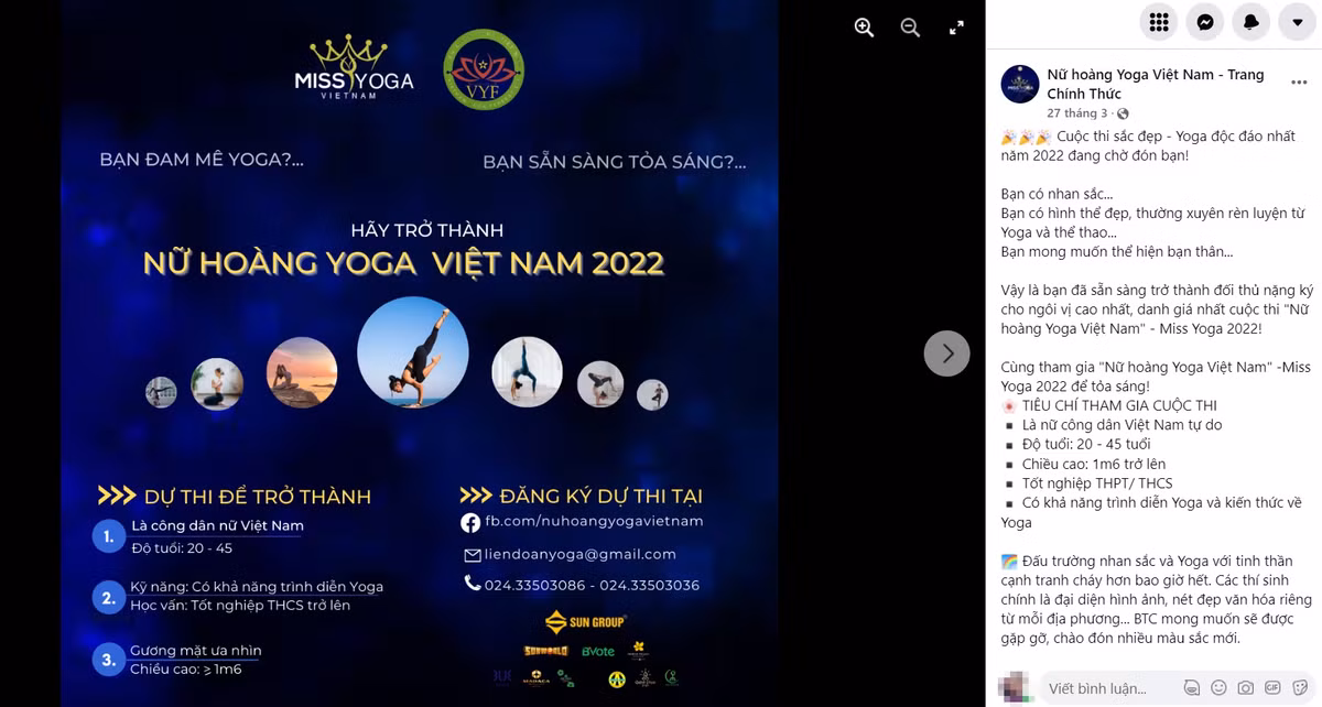 Phat hien cuoc thi nguoi dep Nu hoang Yoga “chui” o Quang Ninh