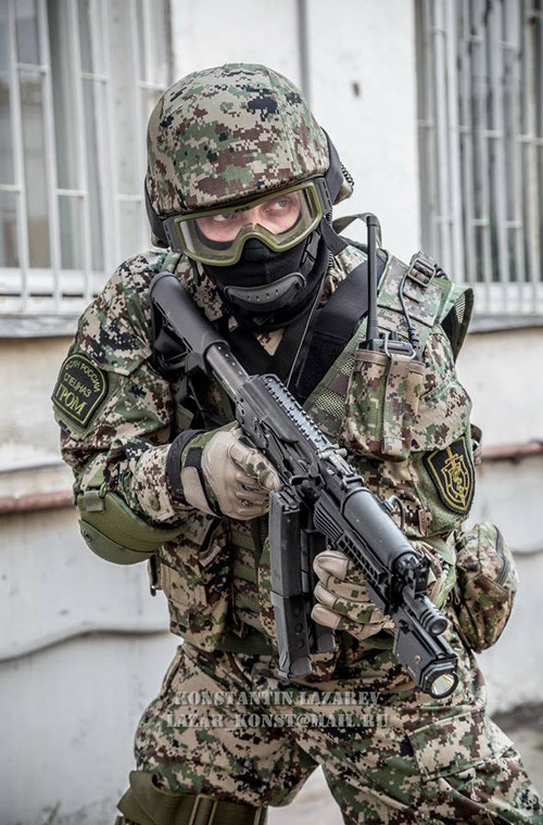 Trên nắp hộp khóa nòng có các giá picantini để gắn các thiết bị ngắm quang học hoặc lade điểm đỏ.