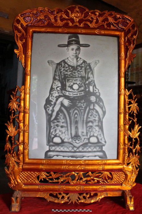 Ảnh thờ Văn Đức Giai.