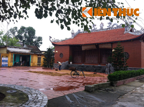 Đền thờ ông Nguyễn Công Trứ sau khi được tôn tạo.