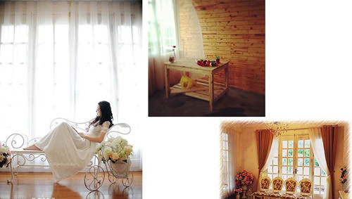 Nghe cái tên Biệt thự Hoa Hồng với những bộ ảnh tuyệt đẹp mà giới trẻ Hà thành chụp tại đây, người ta dễ dàng liên tưởng đến một ngôi nhà sang trọng. Ảnh: Internet.