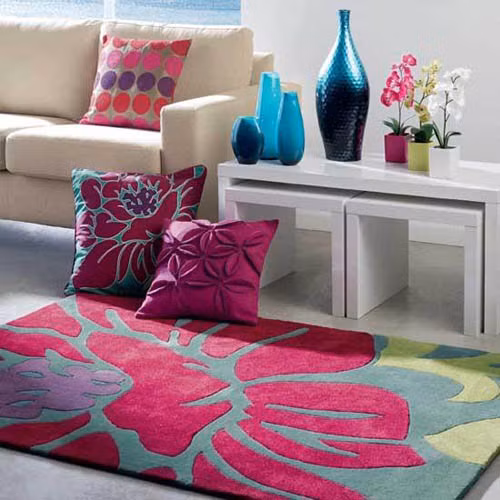 Với những gia đình có con nhỏ thì thường chọn loại thảm xốp có in hoa văn nhiều hình. Thảm không chỉ làm ấm mà nó còn hữu ích trong việc tạo không gian chơi ngộ ngĩnh cho bé.