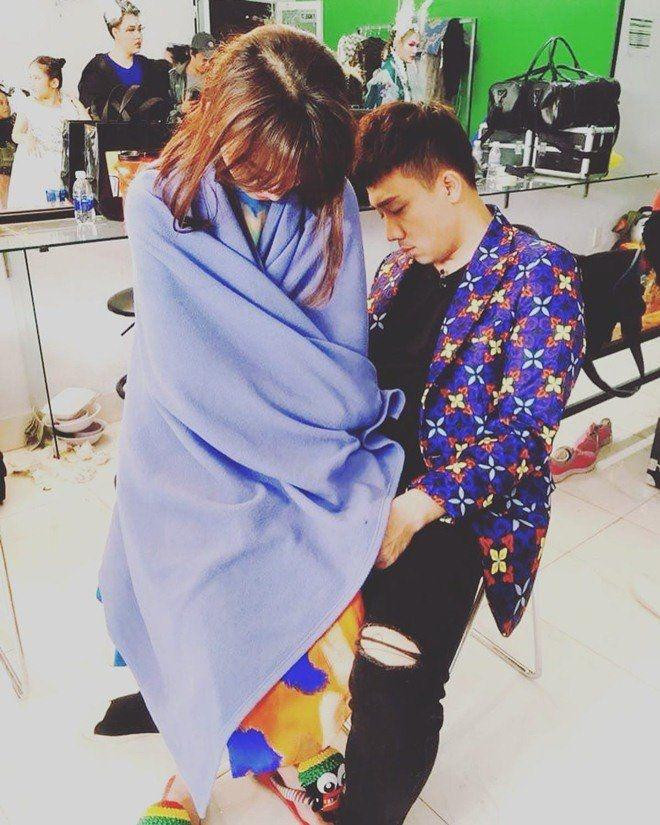 Canh ngu guc thay thuong cua sao Viet trong hau truong-Hinh-4