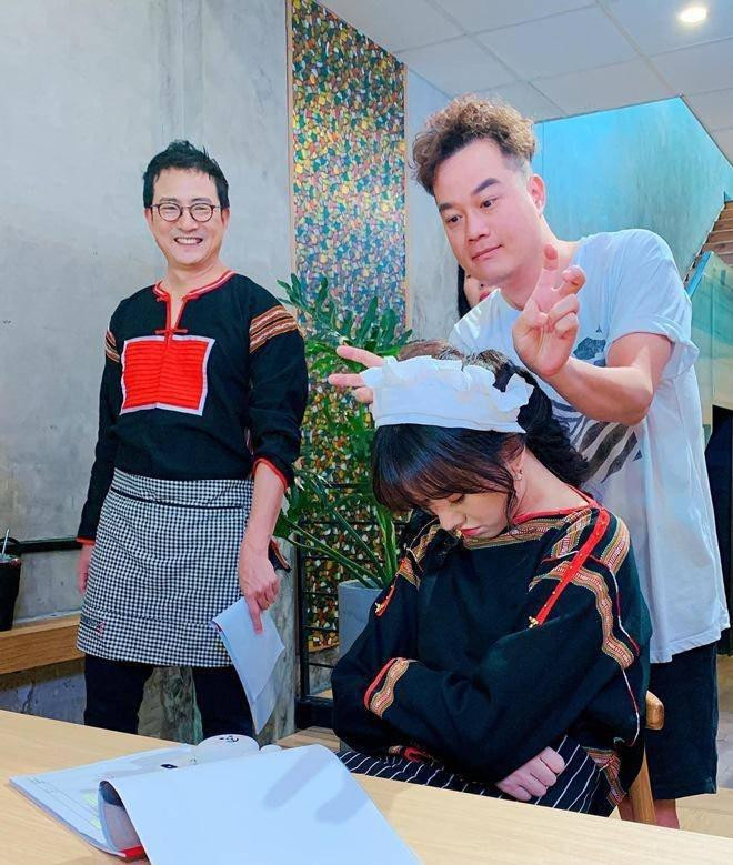 Canh ngu guc thay thuong cua sao Viet trong hau truong-Hinh-3