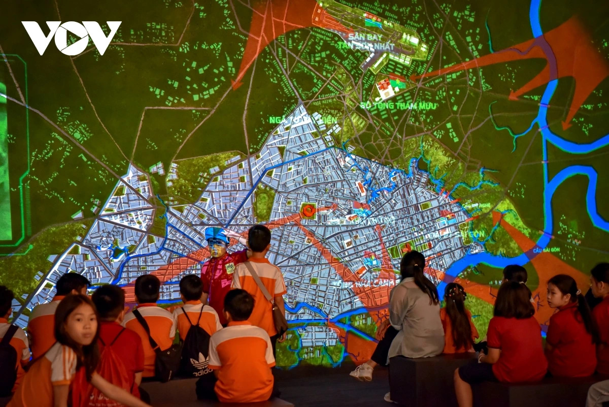 Bảo tàng còn tạo ra các không gian để khách tham quan tương tác và trải nghiệm, tìm hiểu rõ hơn về cuộc đấu tranh giành độc lập dân tộc.