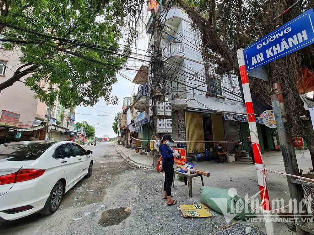 Dung tuong gach, lap 14 chot quanh xa co 6 ca mac Covid-19-Hinh-9