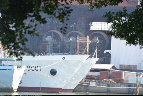 Trung Quốc có thể đang đóng tàu Project 958 Bizon đầu tiên trong nước.