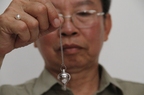 Ông Khoa tĩnh tâm để đi vào vô thức.