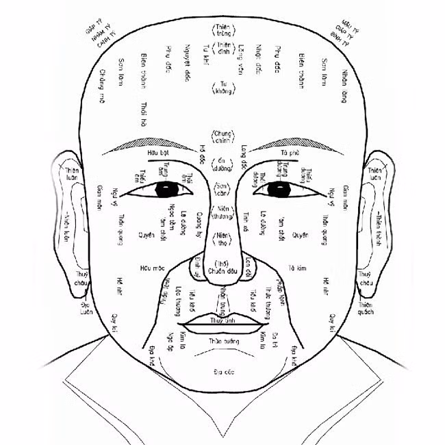 2. Nhân tướng học là thuật bói toán đặc trưng của người Trung Quốc. Các thầy bói của đất nước đông dân nhất thế giới tin rằng mỗi nốt ruồi, nếp nhăn hay hình dạng các bộ phân trên cơ thể đều phản ánh số mệnh khác nhau của mỗi người. Ảnh: Soha.